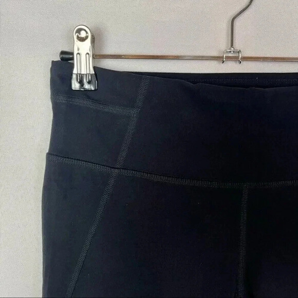 Prana Black Momento Capri Cropped Athletic Pants S - Picture 4 of 5